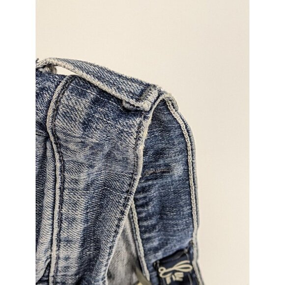 Lucky Brand Classic Rider Crop Jeans Dungarees Womens Sz 6/28 (MEAS 28 X 22) - Picture 8 of 11